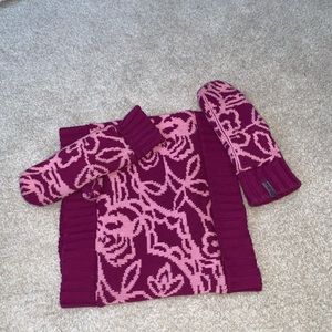 Ivivva scarf and gloves